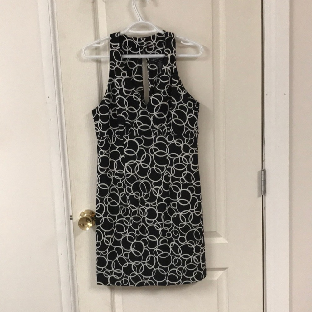 Black and white dress